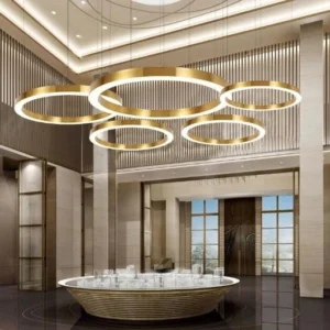 Romeiro Light Ring Horizontal LED Pendant Lamp Chandelier