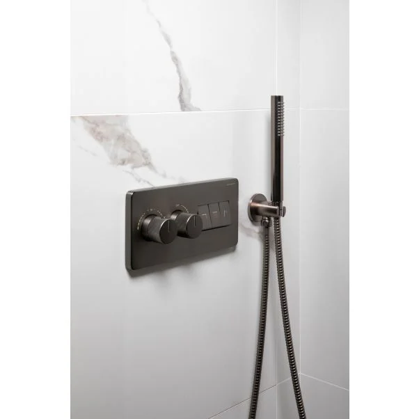 Stereo FM Thermostatic Shower Mixer With 3 Outlets - Image 3